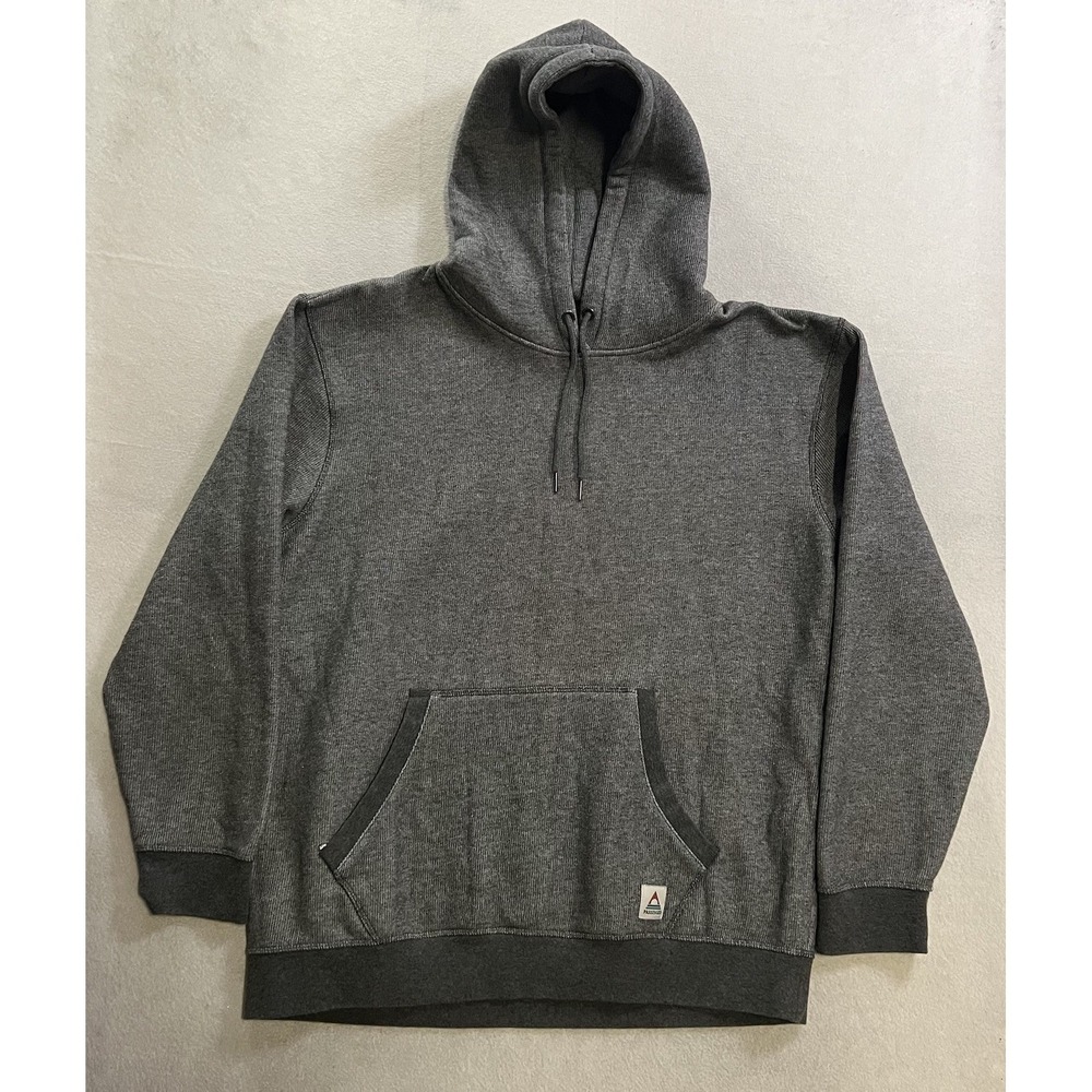 Passenger Hoodie Men's Size 2XL Gray Heather Organic Cotton Made To Roam